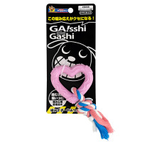 DoggyMan Chew Toy Heart with Rope ДОГГІМЕН СЕРЦЕ З МОТУЗКОЮ жувальна іграшка для собак , Рожевий см.