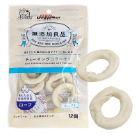 DoggyMan Collagen Gum Doughnut ДОГГИМЕННОЕ КОЛЬЦО С КОЛАГЕНОМ жевательное лакомство для собак , 0.09 кг., 12 шт. в упаковке см.