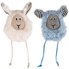 Flamingo Rizzo Sheep ФЛАМІНГО РІЦЦО ОВЕЧКА шурхотлива іграшка з котячою м’ятою для котів , В асортименті см.