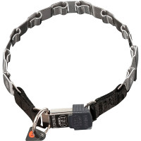 Sprenger NeckTech Fun СПРЕНГЕР НЕКТЕК ФАН пластинчатый ошейник для собак, замок ClicLock, нержавеющая сталь, Нержавеющая сталь см., 48 см см.