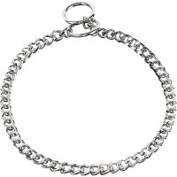 Sprenger короткая огранка звено цепочка-ошейник для собак, 3 мм, 50 см, 3 мм, 70 см см., хромированная сталь см.