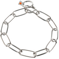 Sprenger Collar Extra Long Link СПРЕНГЕР ОШЕЙНИК для собак, экстрадлинное звено 4 мм, нержавеющая сталь, 4 мм, 67 см см., нержавеющая сталь.