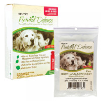 Sentry Natural Defense СЕНТРИ НАТУРАЛЬНАЯ ЗАЩИТА капли от комаров, блох, клещей для собак весом от 18 кг, от 18 кг, 4.5 мл, 3шт/пак (цена за пипетку) см.