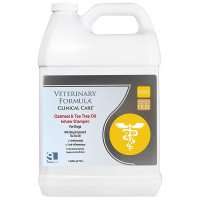 Veterinary Formula Clinical Care Oatmeal&Tea Tree Oil Infuser Shampoo ВЕТЕРИНАРНА ФОРМУЛА ЗВОЛОЖУВАЛЬНИЙ шампунь для собак, антибактеріальний, протизапальний , 3.79 л.