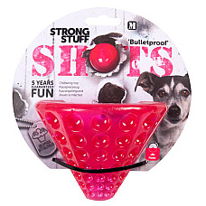 Flamingo Shots Cone ФЛАМІНГО ШОТС КОНУС суперміцна іграшка для собак , 14х11 см см.