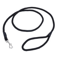 Coastal Rope Dog Leash КОСТАЛ круглый поводок для собак, Черный см., 1,8м см.