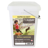 Pronature Holistic Puppy Chicken&amp;Sweet Potato ПРОНАТЮР ХОЛИСТИК КУРКА С БАТАТОМ сухой холистик корм для щенков, 5 кг., на вес см.