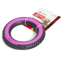 Flamingo Foam Livia Ring ФЛАМИНГО КОЛЬЦО игрушка для собак, M см., с ароматом малины см.