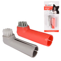 Flamingo Finger Toothbrush Set ФЛАМИНГО набор зубной щетки на палец