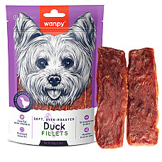 Wanpy Soft Duck Fillets ВАНПІ ФІЛЕ КАЧКИ М’ЯКЕ ласощі для собак , 0.1 кг.