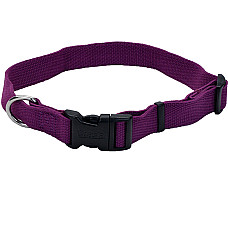 Coastal New Earth Soy Dog Collar КОСТАЛ СОЄВИЙ ЕКОНАШИЙНИК для собак , Фіолетовий см., L см., 2,5 х 46-66 см см.