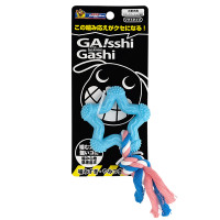 DoggyMan Chew Toy Star with Rope ДОГГИМЕННЫЙ ЗВЕЗДА С веревкой жевательная игрушка для собак , Голубой см.