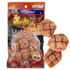 DoggyMan Grilled Chicken Burger ДОГГІМЕН БУРГЕР КУРКА НА ГРИЛІ ласощі для собак , 0.07 кг., 8 шт. в пакунку см.