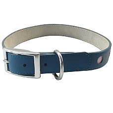 Coastal TOO! Cut Out Dots КОСТАЛ шкіряний нашийник для собак , Cиній см., 2,5 х 55 см см.