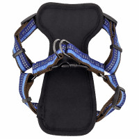 Coastal K9 Explorer Harness КОСТАЛ К9 ЭКСПЛОРЕР световозвращающая шлея с нагрудником для собак 2.3-4.5кг, Сапфировый см., 1,6 х 30-45 см см., для собак 2,3-4,5 кг см.