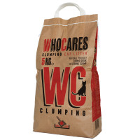 Who Cares WC Clumping ОСИ КОМОК комковочный наполнитель для кошачьего туалета, 5 кг.