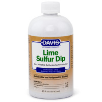 Davis Lime Sulfur Dip ДЕВІС ЛАЙМ СУЛЬФУР антимікробний і антипаразитарний засіб для собак і котів, концентрат , 0.473 л.