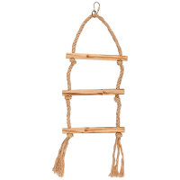 Flamingo Parakeet Toy Rope Swing ФЛАМИНГО ПРЕЗДАРНАЯ КАЙКА игрушка для попугаев, 56х16 см см.