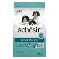 Schesir Dog Small Puppy ШЕЗИР ЩЕТА МАЛЫХ КУРКА сухой монопротеиновый корм для щенков мини и малых пород 0.8 кг.