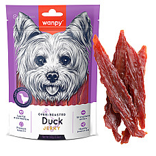 Wanpy Duck Jerky ВАНПІ ФІЛЕ КАЧКИ В’ЯЛЕНЕ ласощі для собак , 0.1 кг.