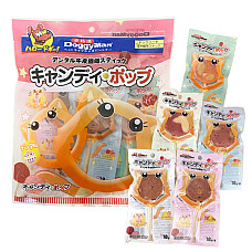 DoggyMan Delicious Lollipop ДОГГИМЕН ЧУПА-ЧУПС говядина, КАЧКА, ЛОСЬ, ЯГНЯ, КУРКА лакомство для собак , 0.09 кг., 5 различных лакомств см.
