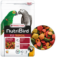 Versele-Laga NutriBird P15 Tropical ВЕРСЕЛЕ-ЛАГА НУТРІБЕРД P15 ТРОПІКАЛ корм для великих папуг , 1 кг.
