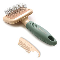 DoggyMan BS Slicker Brush ДОГГИМЕН СЛИКЕР ПУХОДЕРКА для собак и кошек , Mini см., см.