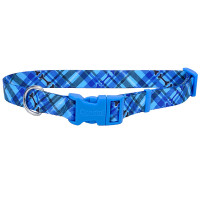 Coastal Pet Attire Styles КОСТАЛ СТАЙЛС нашийник для собак, 1х12-30см , Клітинка з кісточкою см., 1см х 12-30см см.