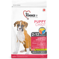 1st Choice Puppy Sensitive Skin&Coat ФЕСТ ЧОЙС ЦУЦЕНЯ ЯГНЯ РИБА сухий суперпреміум корм для цуценят , 2.72 кг., Пакунок см.