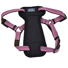 Coastal K9 Explorer Harness КОСТАЛ К9 ЕКСПЛОРЕР світловідбивна шлея з нагрудником для собак 2.3-4.5кг , Рожевий см., 1,6 х 30-45 см см., для собак 2,3-4,5 кг см.