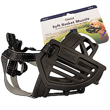Coastal Soft Basket Muzzle КОСТАЛ СОФТ БАСКЕТ МАЗЛ силіконовий намордник для собак , розмір 6 см.