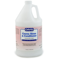 Davis Creme Rinse &amp; Conditioner ДЭВИС КРЕМ РИНЗ ополаскиватель и кондиционер с коллагеном для собак и кошек, концентрат, 3.8 л.