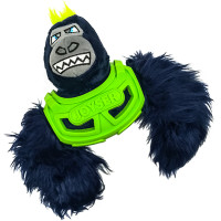 Joyser Squad Armored Gorilla ДЖОЙСЕР ГОРИЛА У БРОНІ м`яка іграшка з пищалкою для собак , Cиній см.
