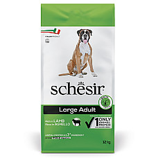 Schesir Dog Large Adult Lamb ШЕЗІР ДОРОСЛИЙ ВЕЛИКИХ ЯГНЯ сухий монопротеїновий корм для собак великих порід , 12 кг., Пакунок см.