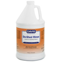 Davis De-Shed Rinse ДЭВИС УЛУЧШЕНИЯ ЛИНЬКИ ополаскиватель для собак и кошек, концентрат, 3.8 л.