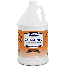 Davis De-Shed Rinse ДЕВІС ПОЛЕГШЕННЯ ЛИНЬКИ ополіскувач для собак і котів, концентрат , 3.8 л.
