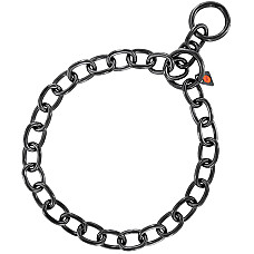 Sprenger Extra Strong Collar Medium Link СПРЕНГЕР НАШИЙНИК для собак, середня ланка 4мм, воронована нержавіюча сталь , 4 мм, 58 см см., Воронована сталь см.