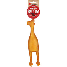 Flamingo Rubba Chicken ФЛАМІНГО КУРКА іграшка для собак , 27(Д) х 6.3(Ш) х 5.3(В) см см., Коричневий см.