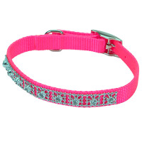 Coastal Jeweled КОСТАЛ ошейник со стразами для собак, Фламинго см., 1x25 см см. Coastal Jeweled