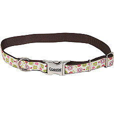 Coastal Pet Attire Ribbon КОСТАЛ РІББОН нашийник для собак, 1.6х30см , Квіти троянд см., 1,6 х 20-30 см см.