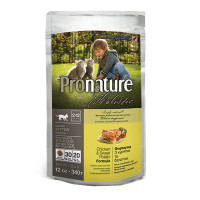 Pronature Holistic Kitten Chicken&Sweet Potato ПРОНАТЮР ХОЛІСТИК КУРКА З БАТАТОМ сухий холістик корм для кошенят , 0.34 кг., Пакунок см.