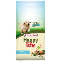Happy Life Junior with Chicken Хэппи ЛАЙФ ДЖУНИОР сухой премиум корм для щенков всех пород, 10 кг., упаковка см.