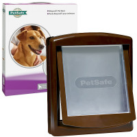 PetSafe Staywell Original ПЕТСЕЙФ СТЕЙВЕЛ ОРІДЖИНАЛ дверцята для собак середніх порід, до 18кг , Коричневий см., 352х294 мм см.