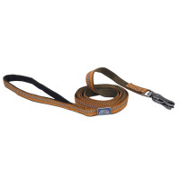 Coastal K9 Explorer Leash КОСТАЛ К9 ЭКСПЛОРЕР светоотражающий поводок для собак, 1.6смХ1.8м, Пламя см.