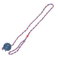 Flamingo Ball With Rope ФЛАМІНГО гумовий м’яч на мотузці іграшка для собак , 6,3 см см.