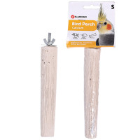 Flamingo Perch Calcium ФЛАМИНГО ЖЕРДОЧКА С КАЛЬЦИЕМ для гигиены клюва и когтей птиц , 15,5(Д) х 2,4-3 см (Диам.), общ. длина 18 см см., S см., бежевый см.