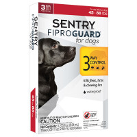 FiproGuard ФІПРОГАРД краплі від бліх, кліщів та вошей для собак 20-40кг, 2.68мл , 3 шт. у пакунку см., 2,68 мл, ціна за 1 піпетку см.