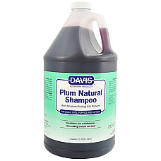 Davis Plum Natural Shampoo ДЕВІС НАТУРАЛЬНА СЛИВА шампунь з протеїнами шовку для собак і котів, концентрат , 3.8 л.