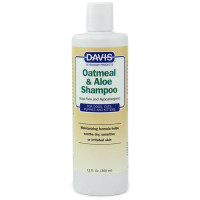 Davis Oatmeal & Aloe Shampoo ДЕВІС ВІВСЯНЕ БОРОШНО З АЛОЕ гіпоалергенний шампунь для собак і котів, концентрат , 0.355 л.
