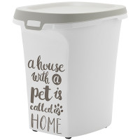 Moderna Pet Wisdom Trendy Story МОДЕРНА контейнер для зберігання корму , 38 л., 46,2 (Д) х 37,2 (Ш) х 47,5 (В) см см.